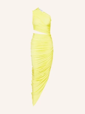 Obrázek produktu Alaïa One-Shoulder Šaty S Průstřihem žlutá ALAÏA