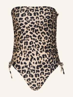Obrázek produktu Allsaints Bandeau Plavky Court světle hnědá / černá