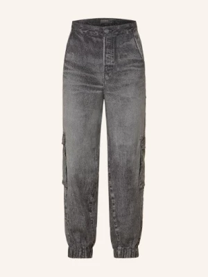 Obrázek produktu Allsaints Cargové Kalhoty Selma Illusion V Džínovém Vzhledu tmavě šedá