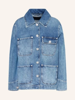 Obrázek produktu Allsaints Džínová Bunda Bex S Ozdobnými Kamínky 2846 mid indigo