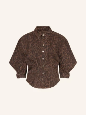Obrázek produktu Allsaints Džínová Bunda Nancy S 3/4 Rukávy 10062 leppo brown