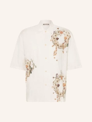 Obrázek produktu Allsaints Košile S Krátkým Rukávem Fleur Lis Oversized Fit bílá / krémová / tmavě zelená