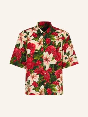 Obrázek produktu Allsaints Košile S Krátkým Rukávem Hokkaido Oversized Fit červená / režná / zelená