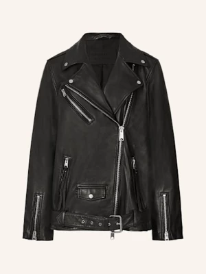 Obrázek produktu Allsaints Kožená Bunda Billie Biker černá