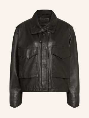 Obrázek produktu Allsaints Kožená Bunda Clay černá