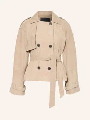 Obrázek produktu Allsaints Kožená Bunda Reed béžová