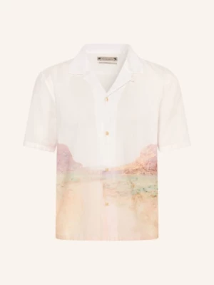 Obrázek produktu Allsaints Letní Košile Monument Ss Boxy Fit bílá / starorůžová / tmavě oranžová