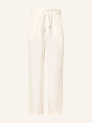 Obrázek produktu Allsaints Lněné Kalhoty Sharp Straight Fit krémová