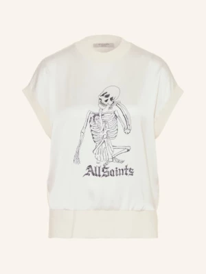 Obrázek produktu Allsaints Pletený Top Z Kombinace Materiálů krémová