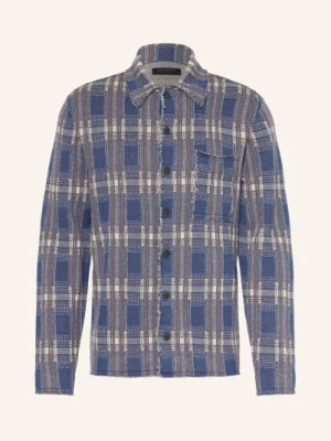 Obrázek produktu Allsaints Přehoz Solmar modrá / krémová / černošedá