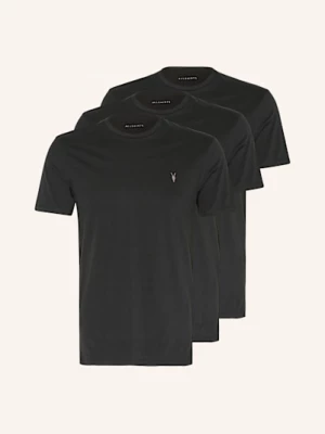 Obrázek produktu Allsaints Sada 3 Triček Brace Ss černá