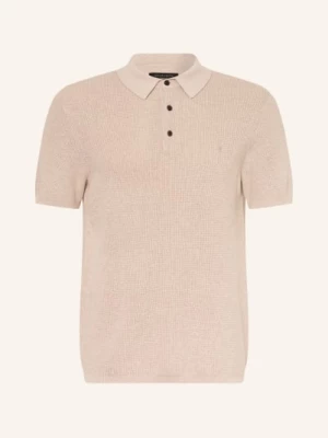 Obrázek produktu Allsaints Úpletová Polokošile Aspen světle hnědá