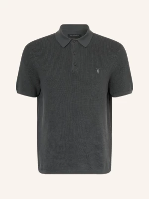 Obrázek produktu Allsaints Úpletová Polokošile Aspen tmavě modrá