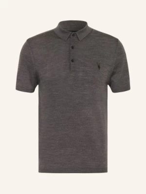 Obrázek produktu Allsaints Úpletová Polokošile Mode Merino Z Merino Vlny šedá