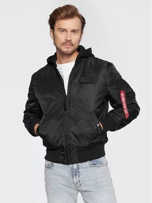Obrázek produktu Alpha Industries Bunda bomber Back Print 128113 Černá Regular Fit