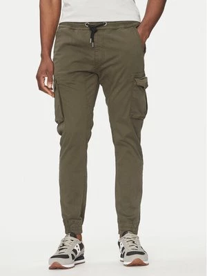 Obrázek produktu Alpha Industries Joggers kalhoty Twill 116202 Zelená Regular Fit
