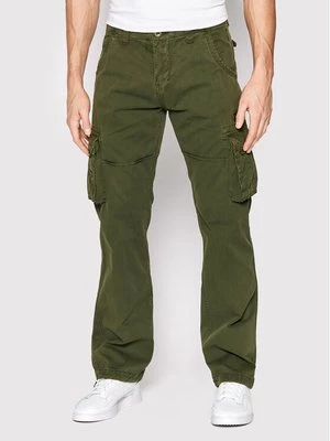 Obrázek produktu Alpha Industries Kalhoty z materiálu Jet 101212 Zelená Straight Fit