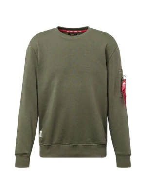 Obrázek produktu ALPHA INDUSTRIES Mikina  antracitová / zelená / červená / bílá