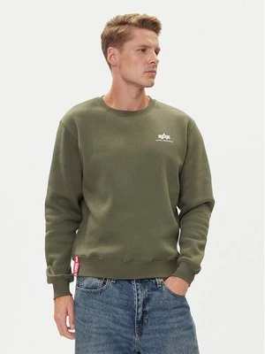 Obrázek produktu Alpha Industries Mikina Basic 188307 Zelená Regular Fit