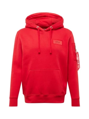 Obrázek produktu ALPHA INDUSTRIES Mikina  červená / bílá