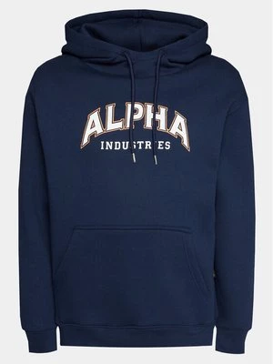 Obrázek produktu Alpha Industries Mikina College 146331 Tmavomodrá Regular Fit