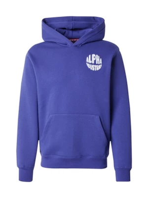 Obrázek produktu ALPHA INDUSTRIES Mikina  fialkově modrá / bílá