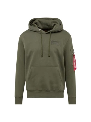 Obrázek produktu ALPHA INDUSTRIES Mikina  olivová / červená / bílá