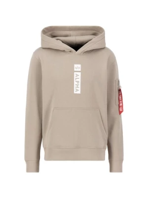 Obrázek produktu ALPHA INDUSTRIES Mikina  písková / bílá