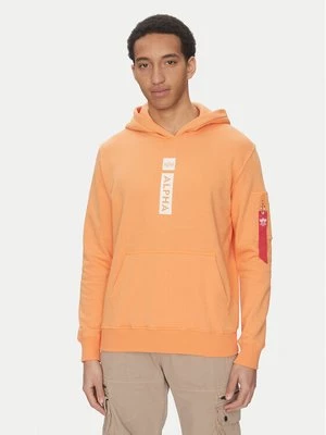 Obrázek produktu Alpha Industries Mikina Puff Print 146338 Oranžová Regular Fit