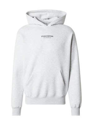 Obrázek produktu ALPHA INDUSTRIES Mikina 'Studio Edition'  světle šedá / ostružinová / černá