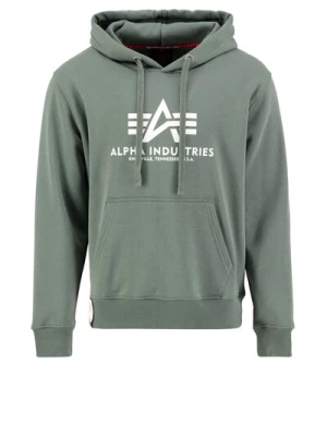 Obrázek produktu ALPHA INDUSTRIES Mikina  zelená / bílá