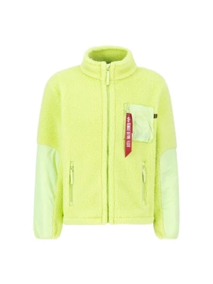 Obrázek produktu ALPHA INDUSTRIES Přechodná bunda 'Sherpa'  svítivě žlutá / červená