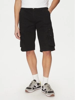 Obrázek produktu Alpha Industries Šortky z materiálu 136250 Černá Regular Fit