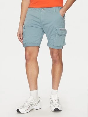 Obrázek produktu Alpha Industries Šortky z materiálu Crew 176203 Modrá Slim Fit
