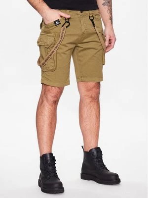 Obrázek produktu Alpha Industries Šortky z materiálu Utility 116213 Béžová Slim Fit