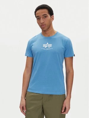 Obrázek produktu Alpha Industries T-Shirt Basic 118533 Modrá Regular Fit
