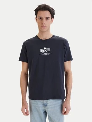 Obrázek produktu Alpha Industries T-Shirt Basic 118533 Tmavomodrá Regular Fit