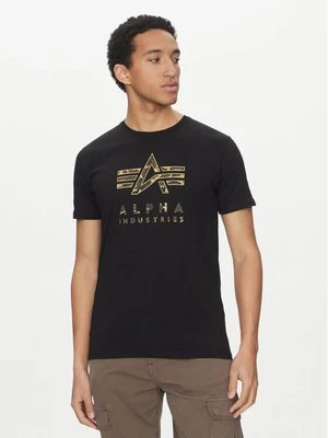 Obrázek produktu Alpha Industries T-Shirt Camo Puff 146506 Černá Regular Fit