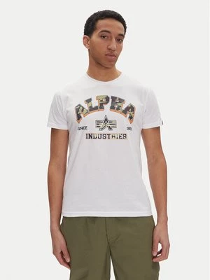 Obrázek produktu Alpha Industries T-Shirt Small Logo 146511 Bílá Regular Fit