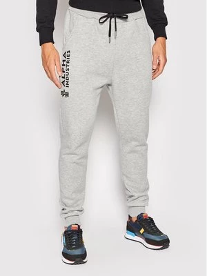Obrázek produktu Alpha Industries Teplákové kalhoty Basic 116368 Šedá Regular Fit