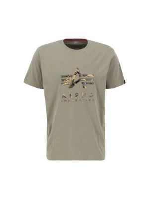 Obrázek produktu ALPHA INDUSTRIES Tričko 'Camo PP T'  písková / hnědá / khaki / olivová