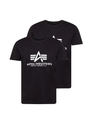 Obrázek produktu ALPHA INDUSTRIES Tričko  černá / bílá