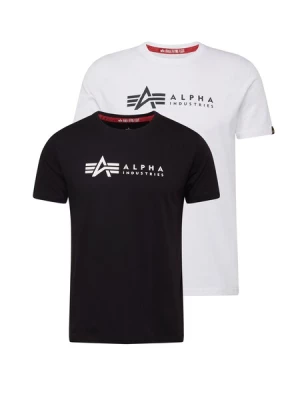 Obrázek produktu ALPHA INDUSTRIES Tričko  černá / bílá