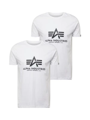 Obrázek produktu ALPHA INDUSTRIES Tričko  černá / bílá