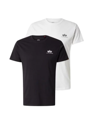 Obrázek produktu ALPHA INDUSTRIES Tričko  černá / bílá