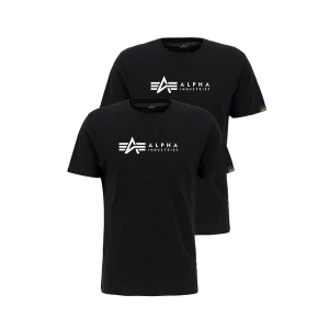 Obrázek produktu ALPHA INDUSTRIES Tričko  černá / bílá
