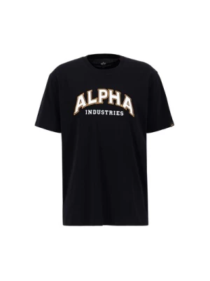 Obrázek produktu ALPHA INDUSTRIES Tričko  mandarinkoná / černá / bílá