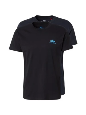 Obrázek produktu ALPHA INDUSTRIES Tričko  marine modrá / azurová / černá