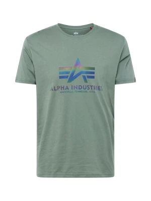 Obrázek produktu ALPHA INDUSTRIES Tričko  modrá / khaki / fialová / červená