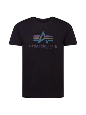Obrázek produktu ALPHA INDUSTRIES Tričko  modrá / zelená / tmavě fialová / oranžová / černá